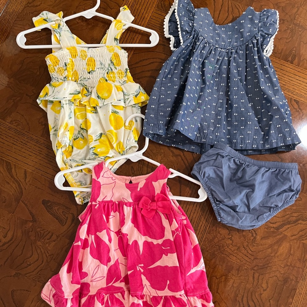 0-6M dress bundle